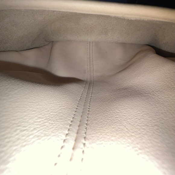 Vintage Coach Pocket Drawstring 4020 Crossbody Bag Bone Pre 94 USA - Picture 10 of 12